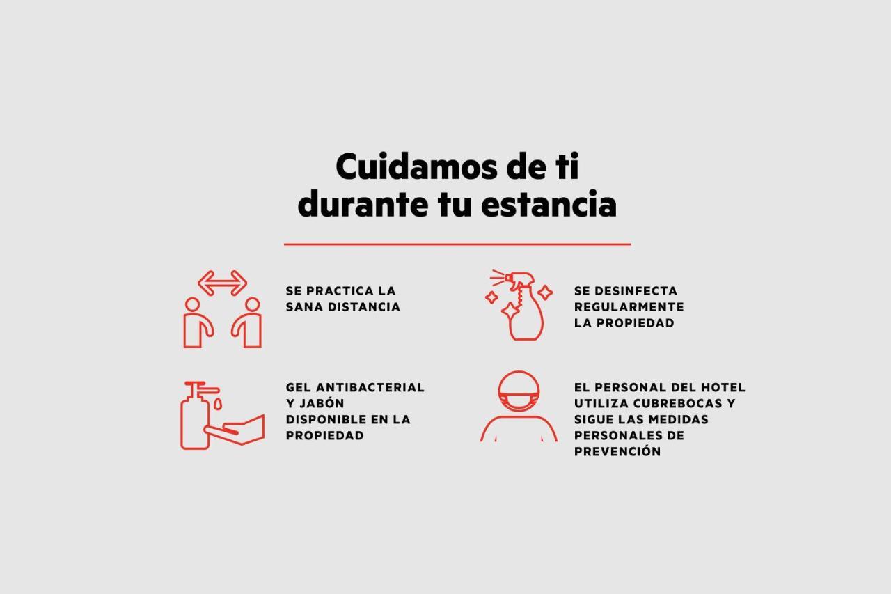 Capital O Cancun Ocean View, Cancun Luaran gambar Safety measures at hotels in Spain