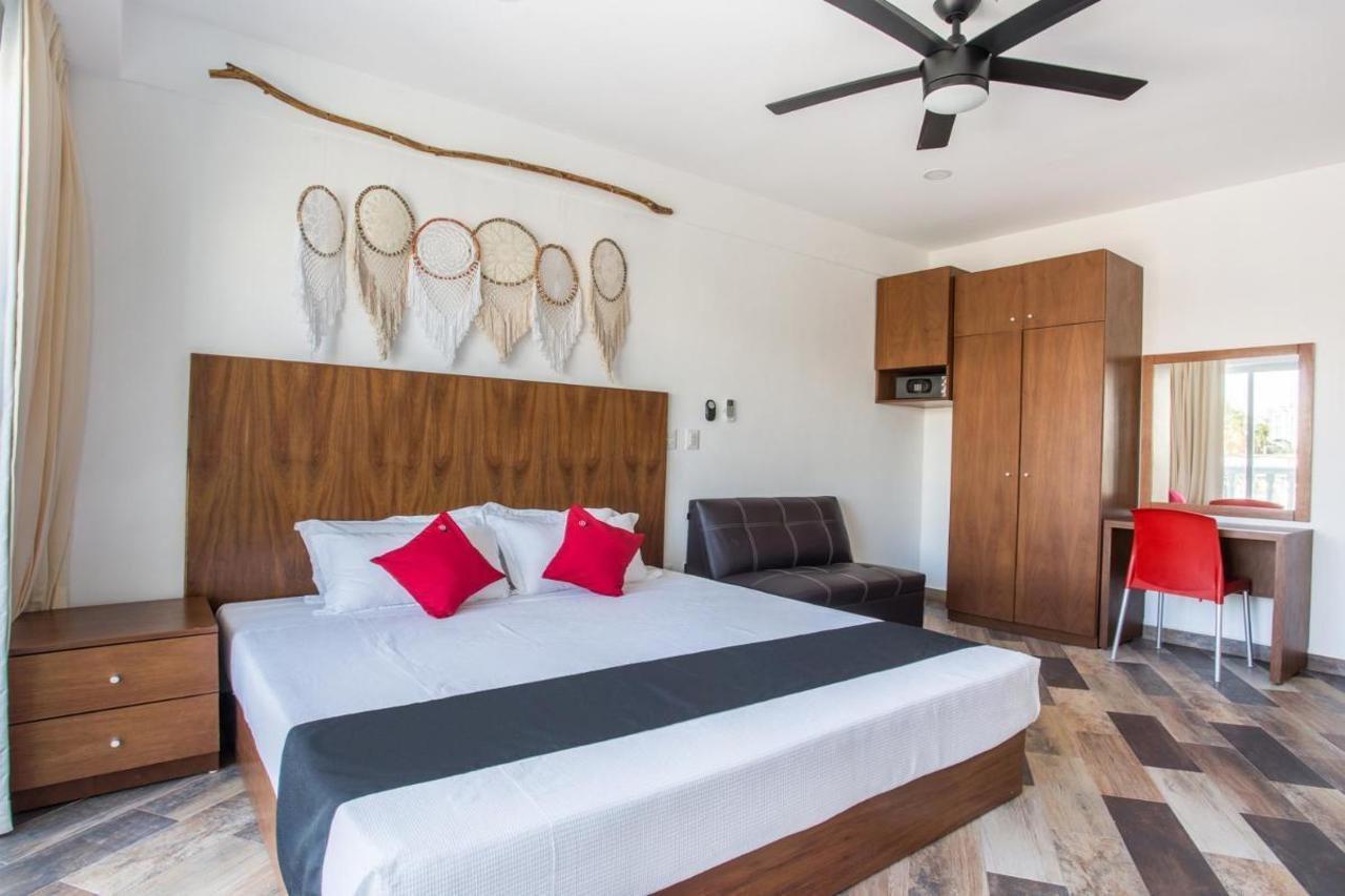 Capital O Cancun Ocean View, Cancun Luaran gambar A bedroom at the hotel
