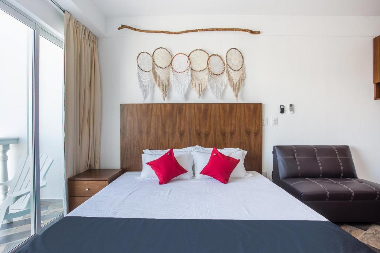 Capital O Cancun Ocean View, Cancun Luaran gambar A bedroom at the hotel
